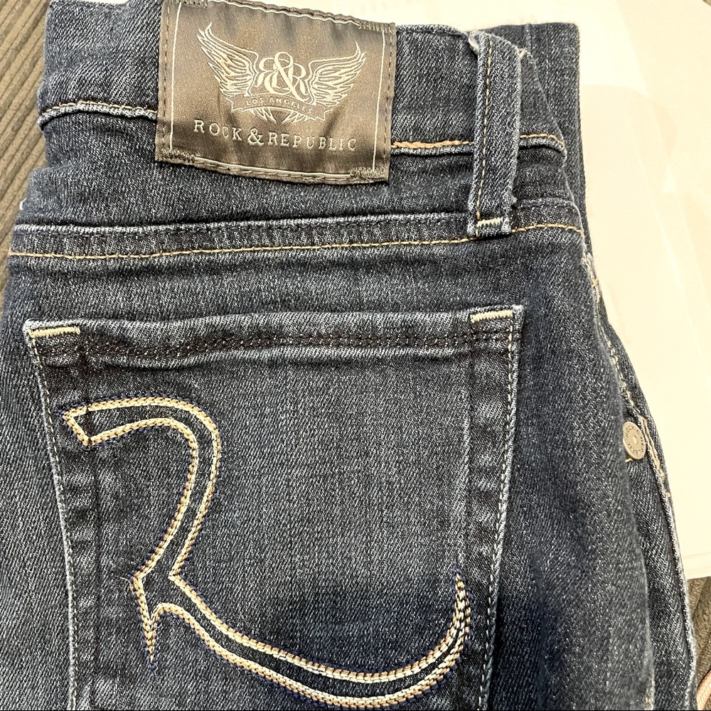 Rock & Republic Jeans Bootcut Dark Wash